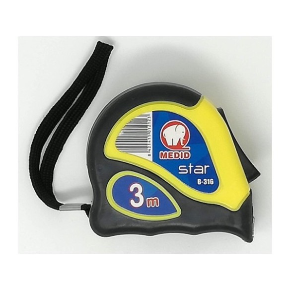 FLEXOMETRO MEDID B316 16MM X 3 M