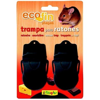 TRAMPA MECANICA RATONES PACK  ECOFIN PLAGAS FLOWER