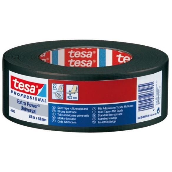 CINTA AMERICANA TESA 50 M X 50 MM NEGRA