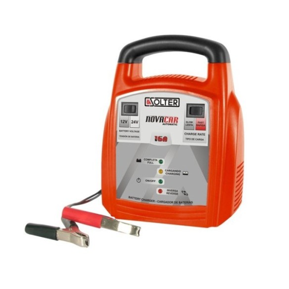 CARGADOR BATERIAS NOVACAR 16A SOLTER