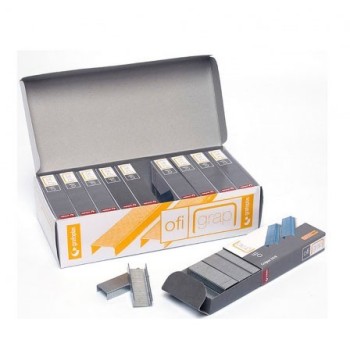 GRAPAS 24/6 COBREADA STAND 1000U. ESSELTE