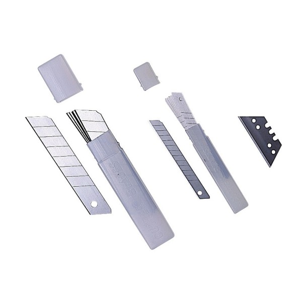 RECAMBIO CUCHILLA CUTTER 18MM PQ.10 UDS MEDID