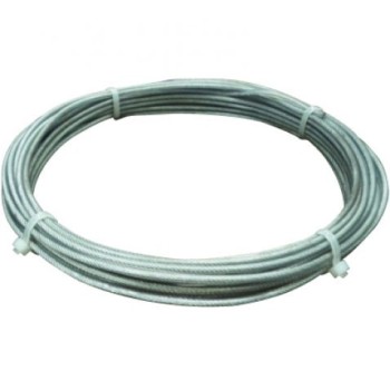 CABLE GALVANIZADO. PLASTIFICADO 3X5 6X7+1 CABLE ACERO CURSOL