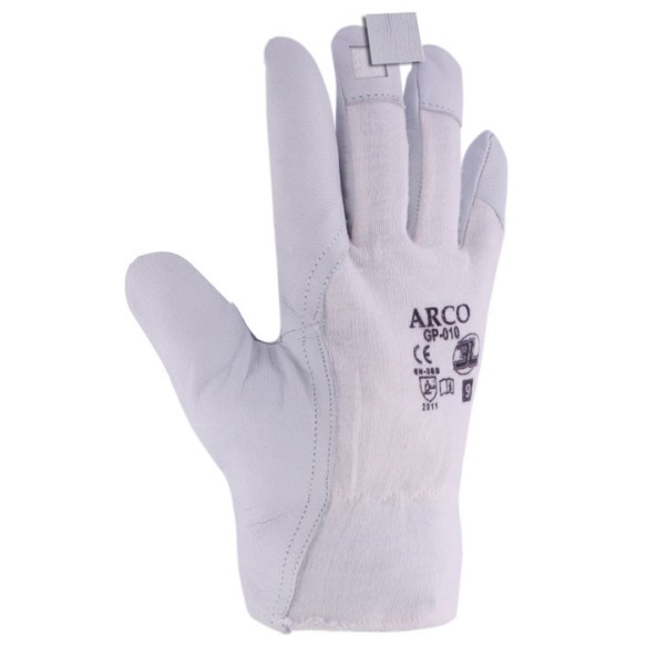 GUANTE PALMA PIEL FLOR CABRA ARCO T-8 3L