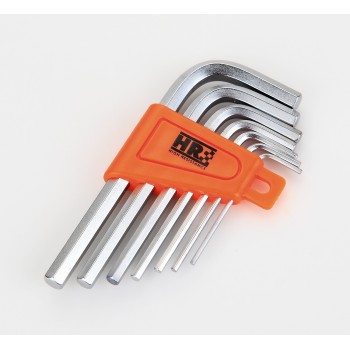 JUEGO 7 LLAVES ALLEN ORANGE SOPORTE PLASTICO