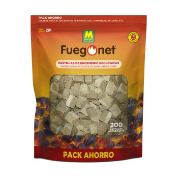 PASTILLAS ECOLOGICAS ENCENDIDO 231281N MASSO 200 UDS BOLSA