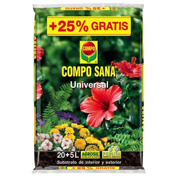 SUBSTRATO SANA UNIVERSAL 40+10L GRATIS COMPO