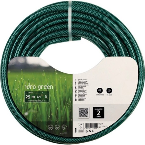 MANGUERA CON ACCESORIOS FITT IDRO GREEN 15 M Ø 19 MM