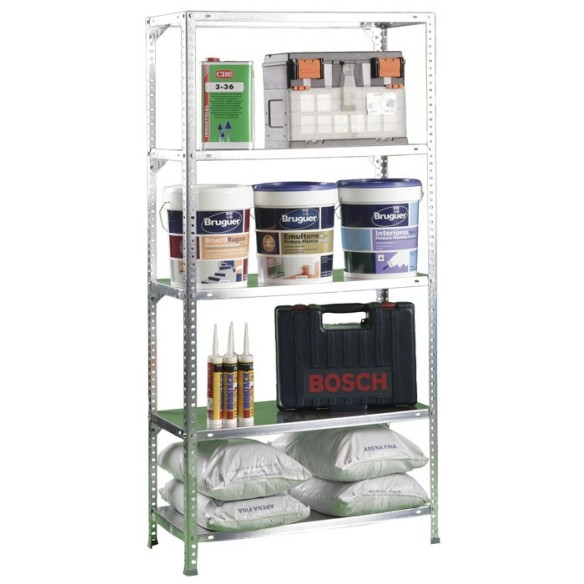 ESTANTERIA COMFORT PLUS 5/400 SIMON 2000 x 1000 x 400 MM 5 BALDAS