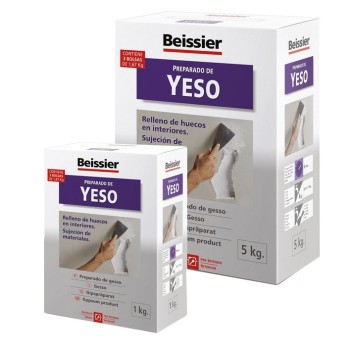 YESO FINO DE RELLENOS ESTUCHE 1KG