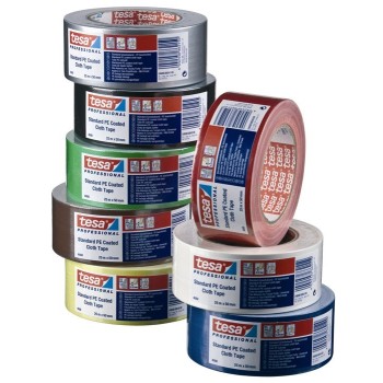 CINTA AMERICANA TEXTIL GAFFER TESA 25 M X 50 MM ALUMINIO