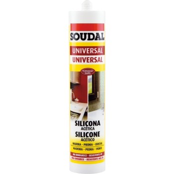 SILICONA BLANCA UNIVERSAL ANTIMOHO 280ML SOUDAL