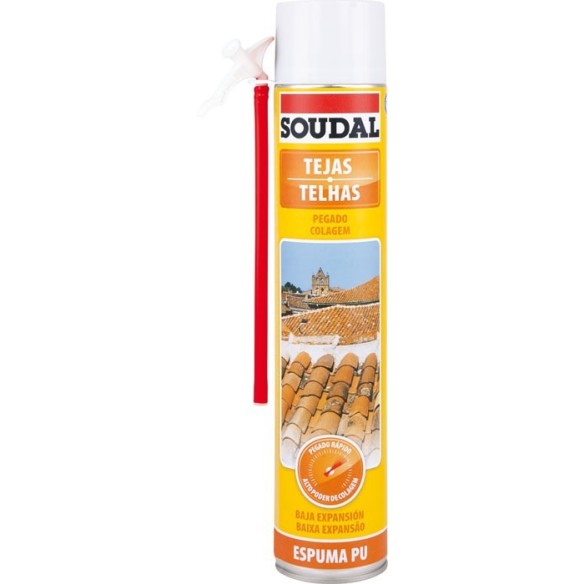 ESPUMA POLIURETANO TEJAS SPRAY 750ML SOUDAL