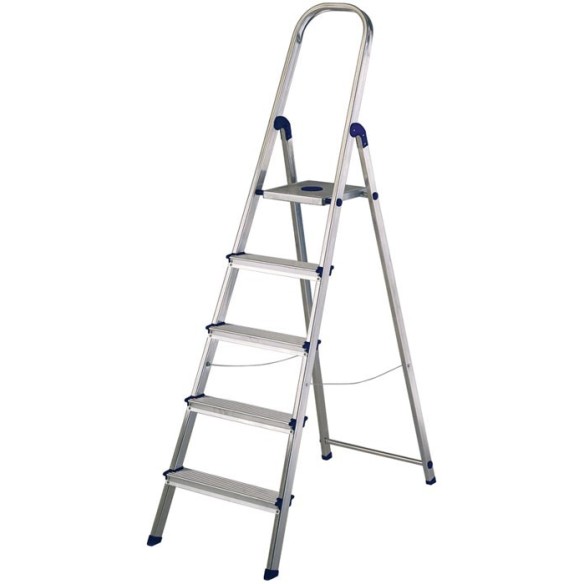 ESCALERA ALUMINIO NORMA 220 5 PELD. ROLSER