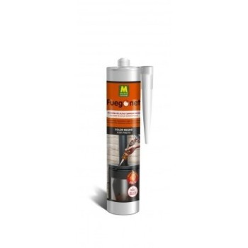 SILICONA REFRACTARIA CART. 310ML. FUEGO NET MASSO