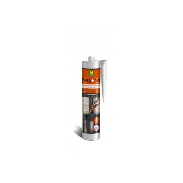 SILICONA REFRACTARIA CART. 310ML. FUEGO NET MASSO