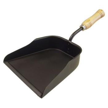 RECOGEDOR METALICO 71302 EL ZORRO CON MANGO DE MADERA