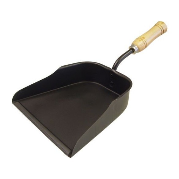 RECOGEDOR METALICO 71302 EL ZORRO CON MANGO DE MADERA