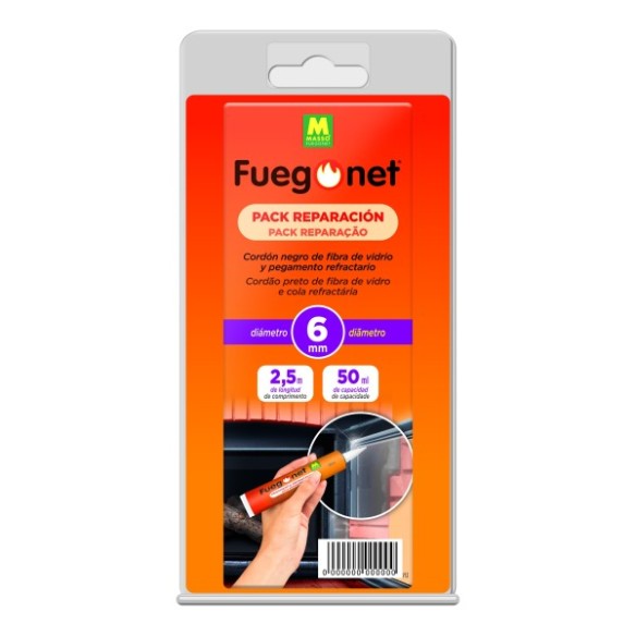 CORDON AISLANTE MASSO Ø6 MM CON ADHESIVO 50ML