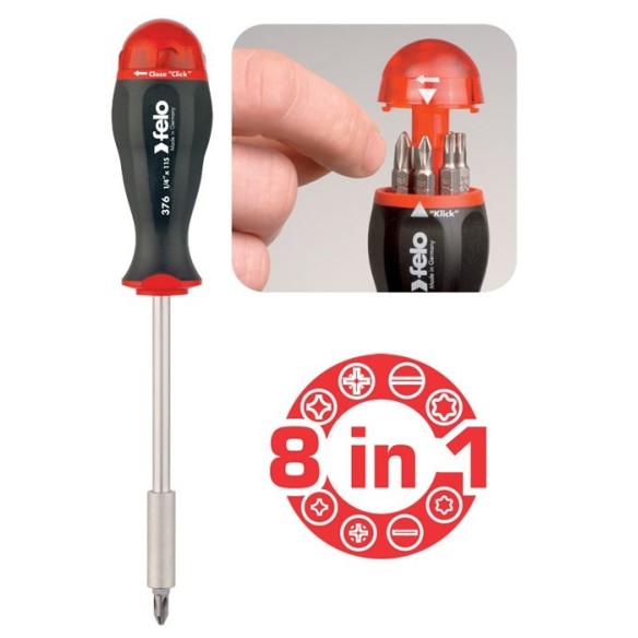 DESTORNILLADOR FELO PORTAPUNTAS 376