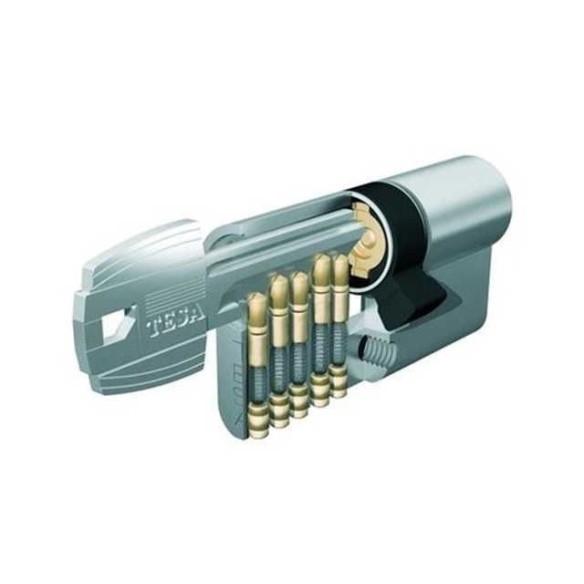 CILINDRO  TESA 5030  LN 50303030N   30x30 LATON NIQUELADO