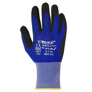 GUANTE AGILITY T-TOUCH NITRILO/PU T-7 JUBA