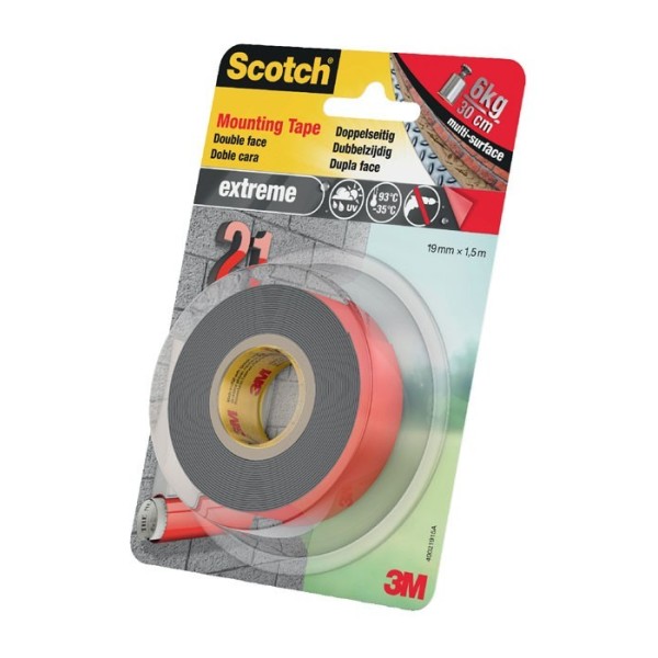 CINTA SCOTCH DE DOBLE CARA DE MONTAJE EXTREMA  40021915