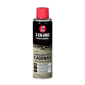 LUBRICANTE CADENAS 3-EN-UNO 250ML SPARY WD40
