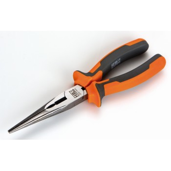 ALICATE BOCA SEMIRREDONDA C/CORTE ORANGE 160 MM