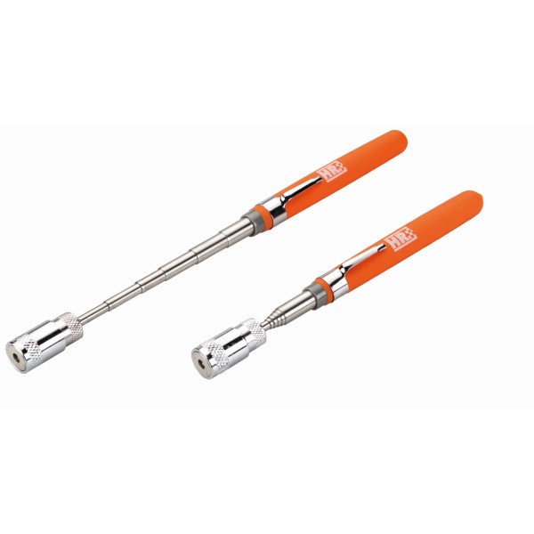 MANGO EXTENSIBLE MAGNÉTICO CON LUZ 1 LED ALYCO-ORANGE