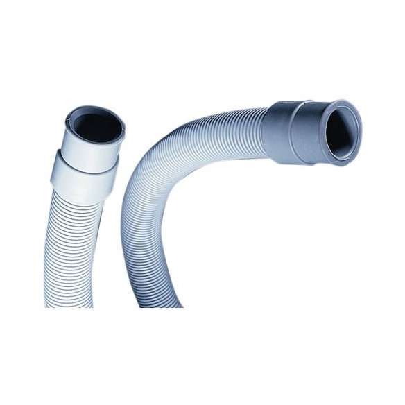 TUBO FLEXIBLE DESCARGA LAVADORA EMBOLSADO ESPIROFLEX SOPORTE INCLUIDO 19/22MM 1.5MT