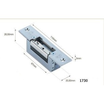 CIERRE ELECT.1736 S/FRONT.AUT. PAL.CONT.