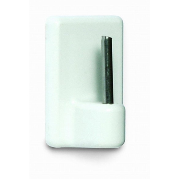 PERCHA PE.ADH.PLAST.BLANCA S/C B50065B