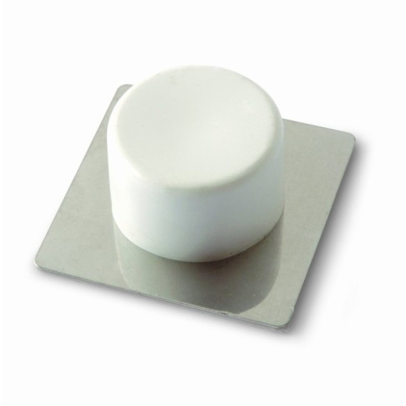 TOPE PUERTA ADHESIVO BLAN.9001