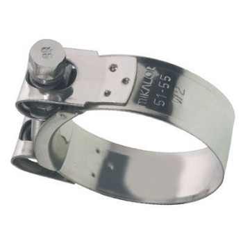 ABRAZADERA DAMESA SUPRA W2 55-59 INOX