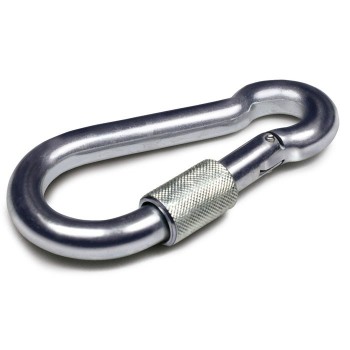 MOSQUETON DIN 5299 CON SEGURO M 7X70 ZINCADO