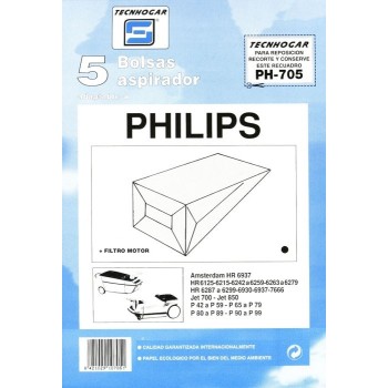 BOLSA ASPIRADOR PHILLIPS 910705