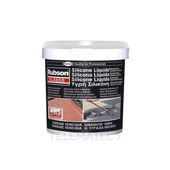 SILICONA LIQUIDA RUBSON AQUABLOCK 5 KG BLANCA