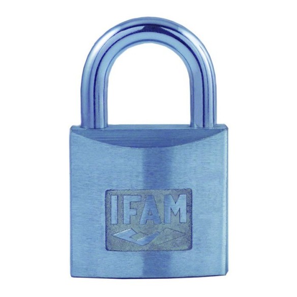 CANDADO IFAM SERIE Z ARCO LARGO LLAVES IGUALES 20 MM ACERO NIQUELADO