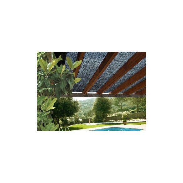 MALLA SOMBREO NORTENE ROLLO SEIFIL NEGRO POLIESTER 70% 2X10M