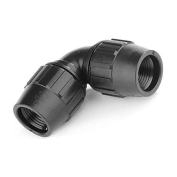 CODO JIMTEN BOCAS IGUALES Ø 63MM