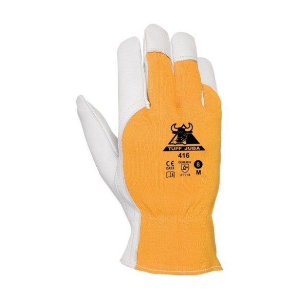 GUANTE FLOR CABRA DORSO INTER. T-6 JUBA