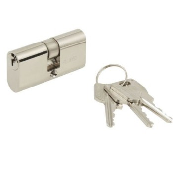 CILINDRO MCM OVALADO 26X26 ACERO NIQUELADO