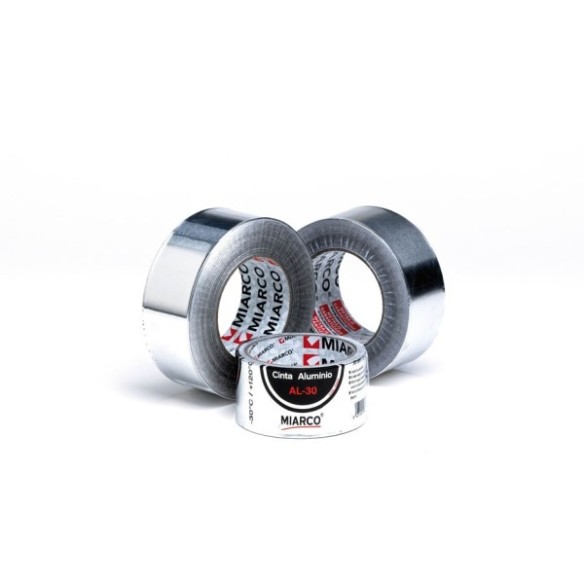 CINTA ADHESIVA 179 MIARCO ALUMINIO 10 M X 50 MM ALUMINIO