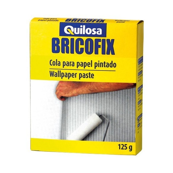 COLA PAPEL PINTADO BRICOFIX  125GR