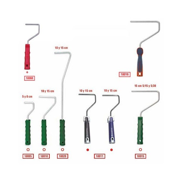 VARILLA RODAPIN 18010 PARA MINI-RODILLO CORTA 10CM