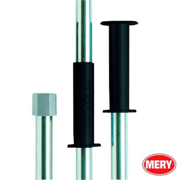 PALO ALUMINIO HEXAGONAL 140CM PROFESIONAL