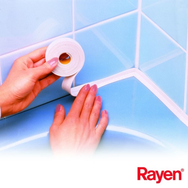 CINTA ESTANCA BAÑOS RAYEN 3 M X 30 MM