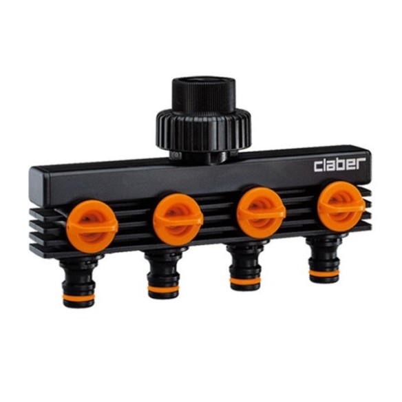 CONECTOR RAPIDO 4 VIAS CON LLAVES CLABER ABS D858100