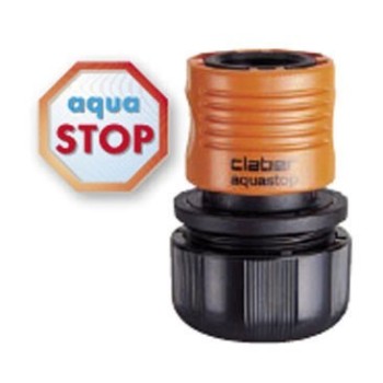 CONECTOR HEMBRA STOP PARA MANGUERA CLABER D860300 Ø 1/2